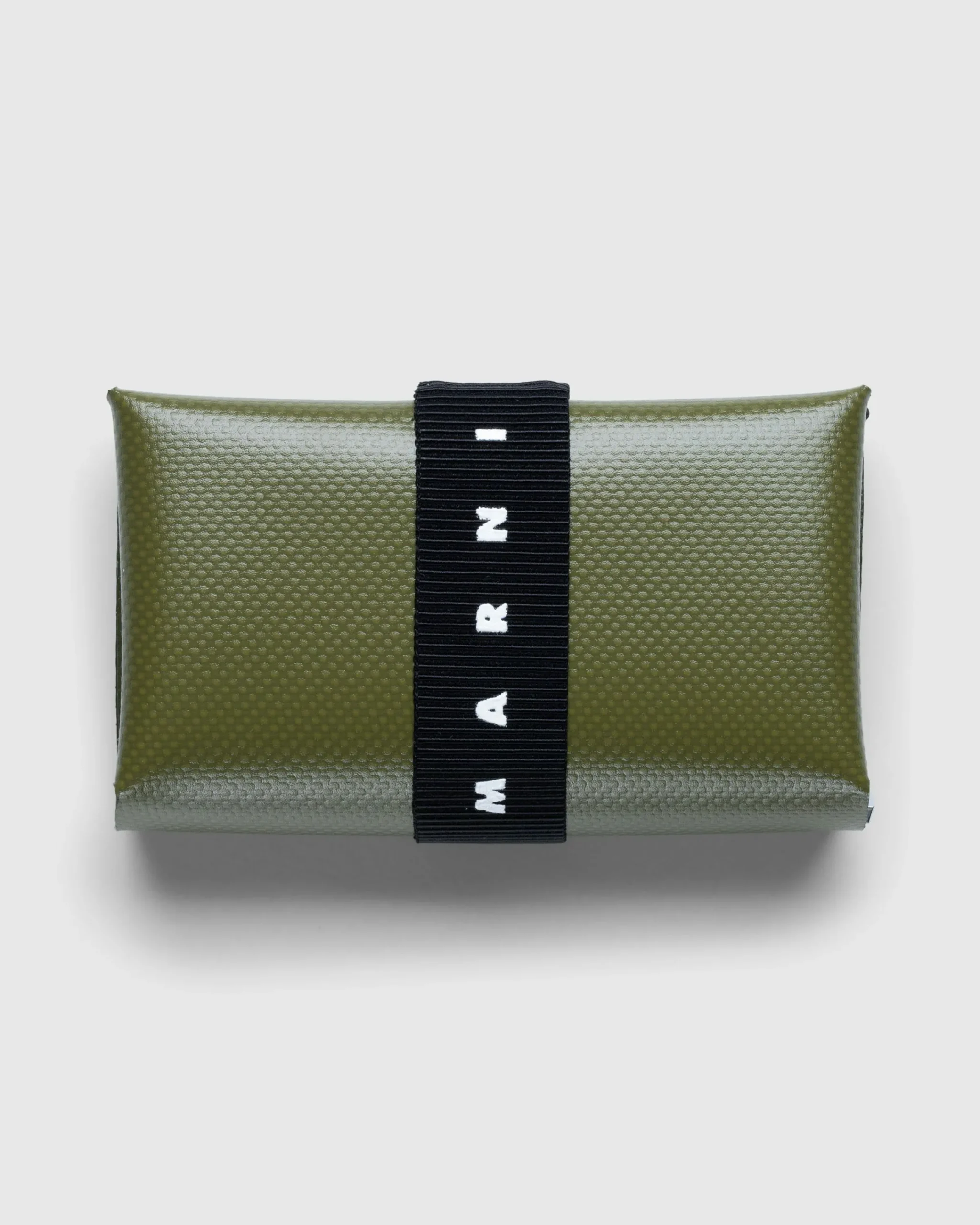 Marni Tri-Fold Wallet Green- Wallets
