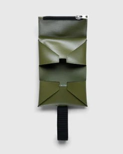 Marni Tri-Fold Wallet Green- Wallets