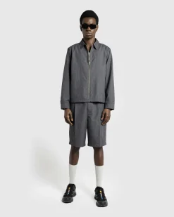 Highsnobiety HS05 Tropical Suiting Shorts Gray- Shorts
