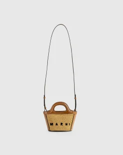Marni Tropicalia Micro Bag Raw Sienna- Bags