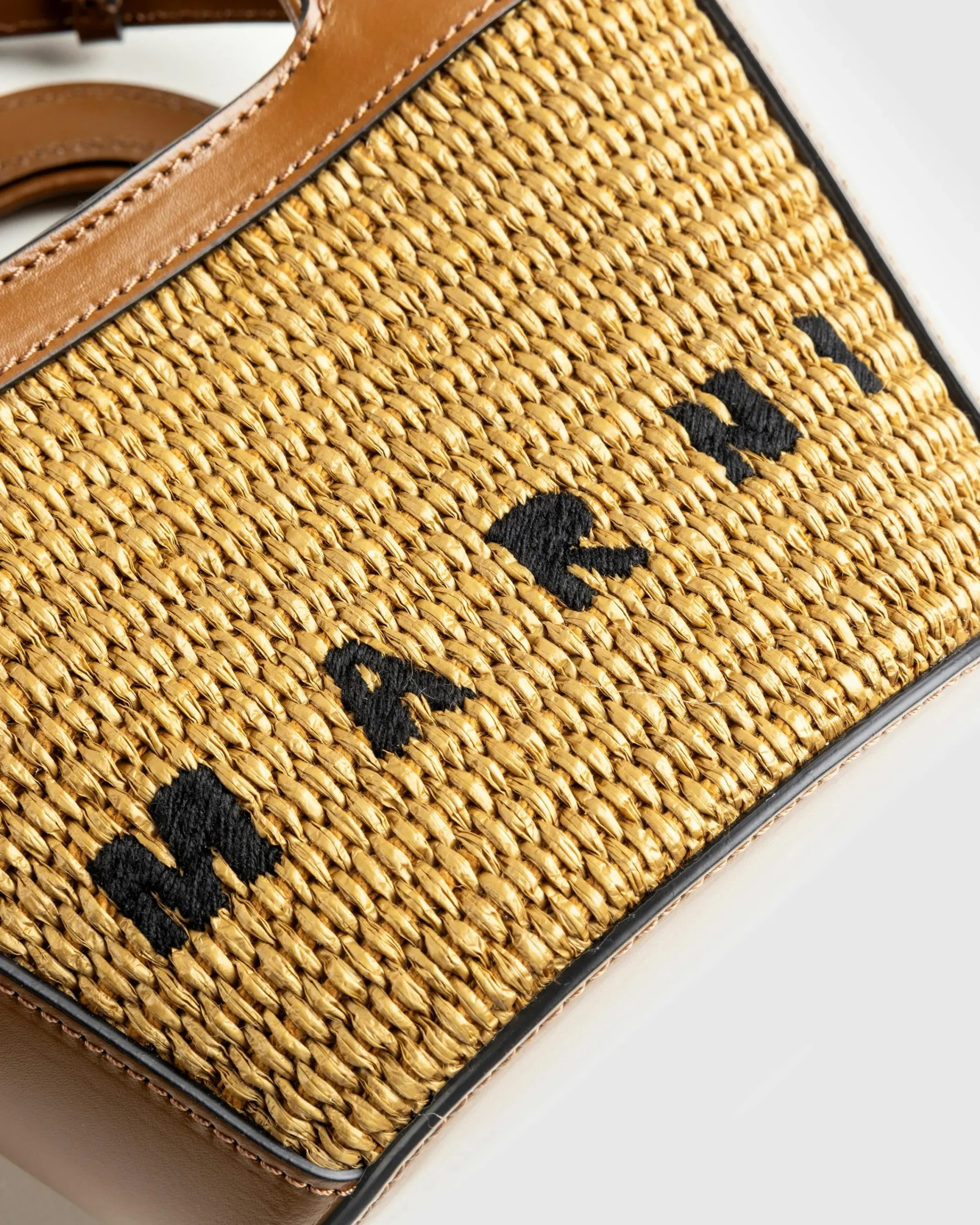 Marni Tropicalia Micro Bag Raw Sienna- Bags