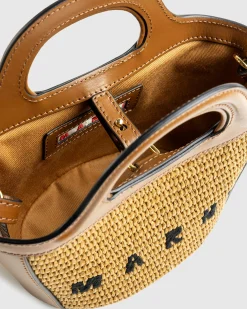 Marni Tropicalia Micro Bag Raw Sienna- Bags