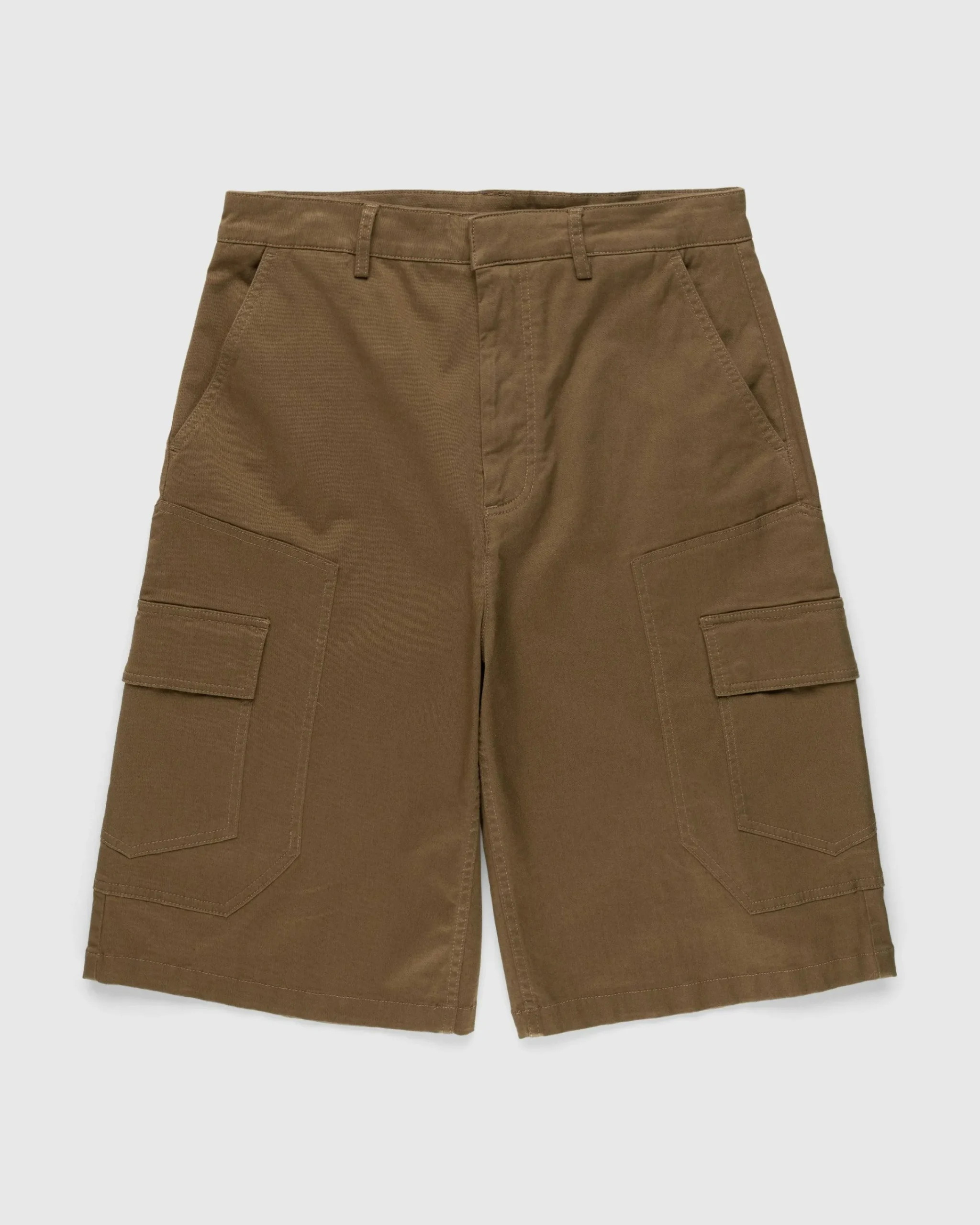 Trussardi Trouser Shorts Gabardine Piece Dyed- Shorts