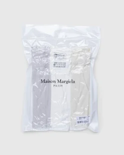 Maison Margiela T-Shirts Three Pack Gray/White/Cream- Tops