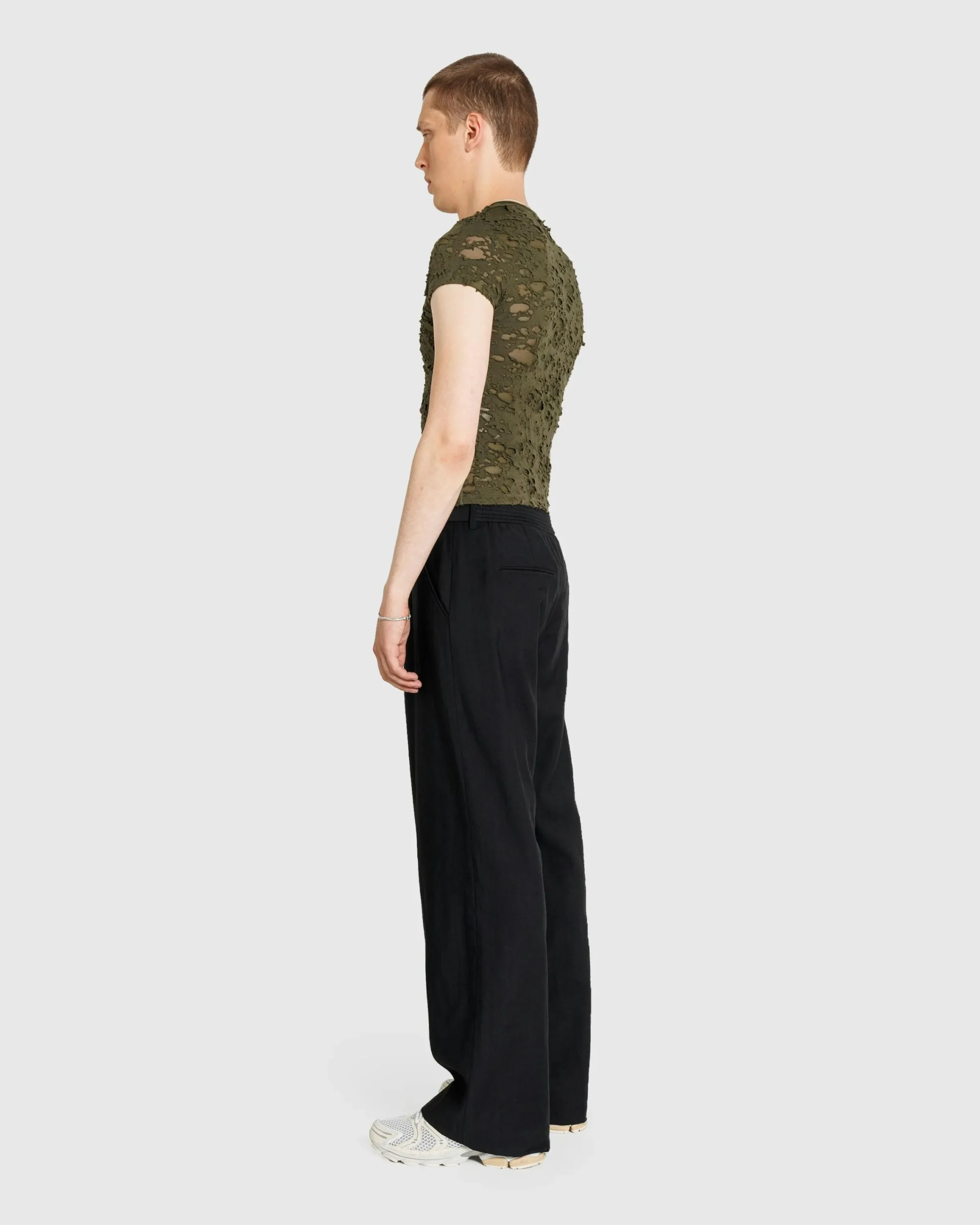 Diesel T-Uncutie-Long-P2 Top Olive Night- Tops