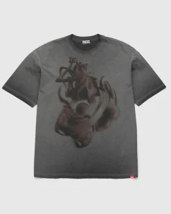 Diesel T-Wash-H5 T-Shirt- Tops