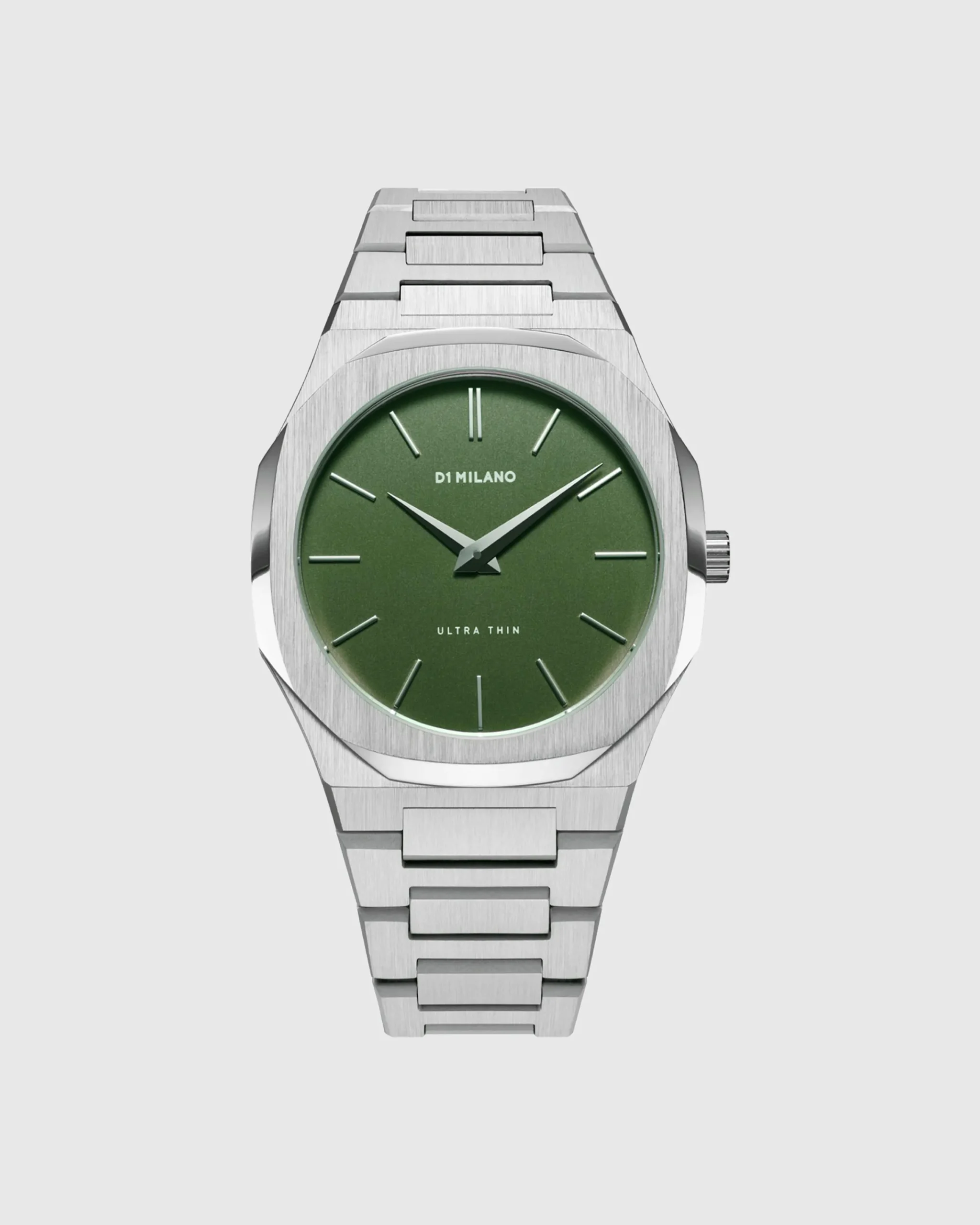 D1 Milano Ultra Thin Bracelet 40mm Moss- Watches