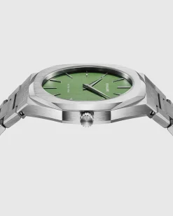 D1 Milano Ultra Thin Bracelet 40mm Moss- Watches