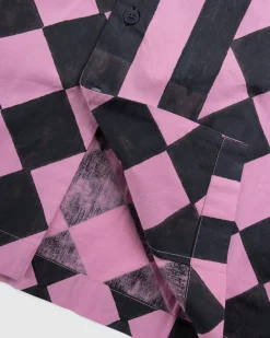 Story mfg. Uniform Shirt Diamond Check- Shirts