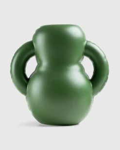 Home Studyo Vase Oscar Moss Green- Ceramics