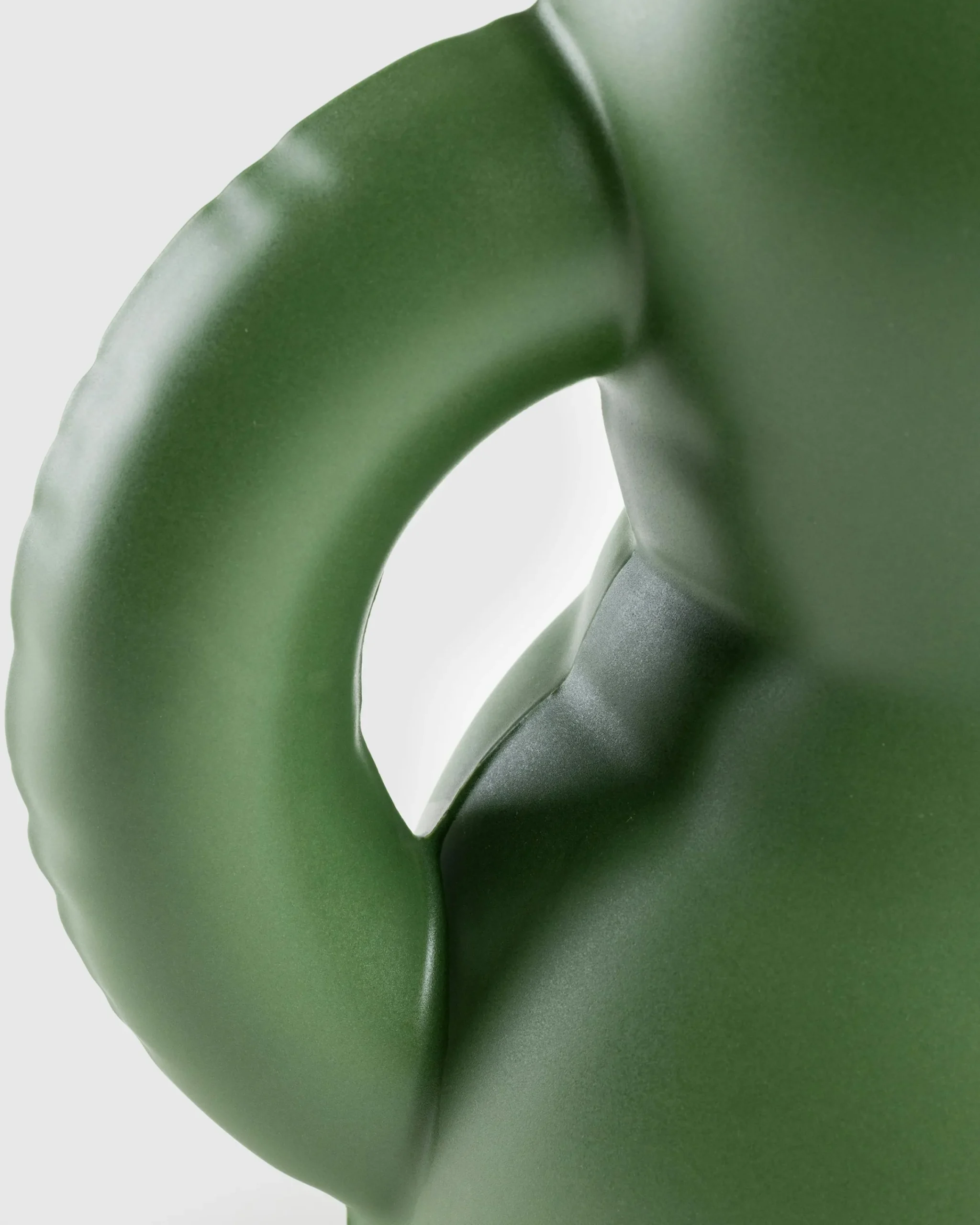 Home Studyo Vase Oscar Moss Green- Ceramics