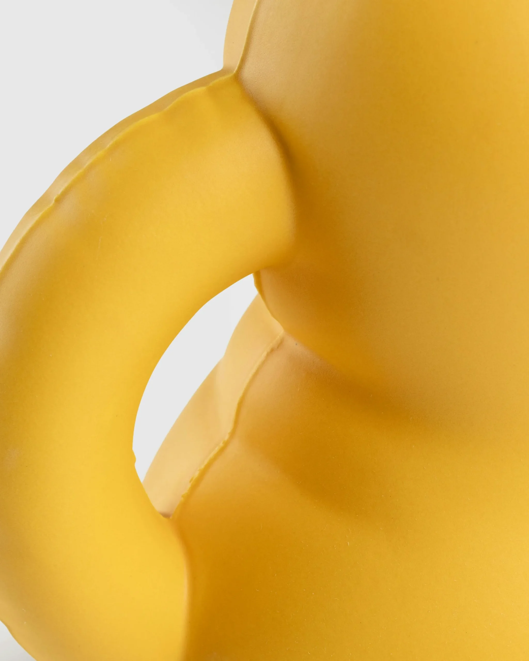 Home Studyo Vase Oscar Yolk Yellow- Ceramics