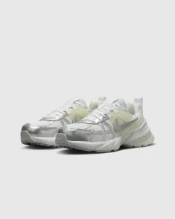 Nike V2K Run White/Metallic Silver-Platinum Tint- Sneakers