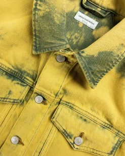 Dries van Noten Vuskin Denim Jacket- Outerwear