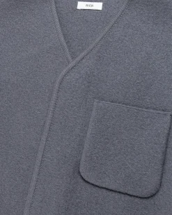 Rier Walker Compact City Gilet Castlerock Felted- Knitwear