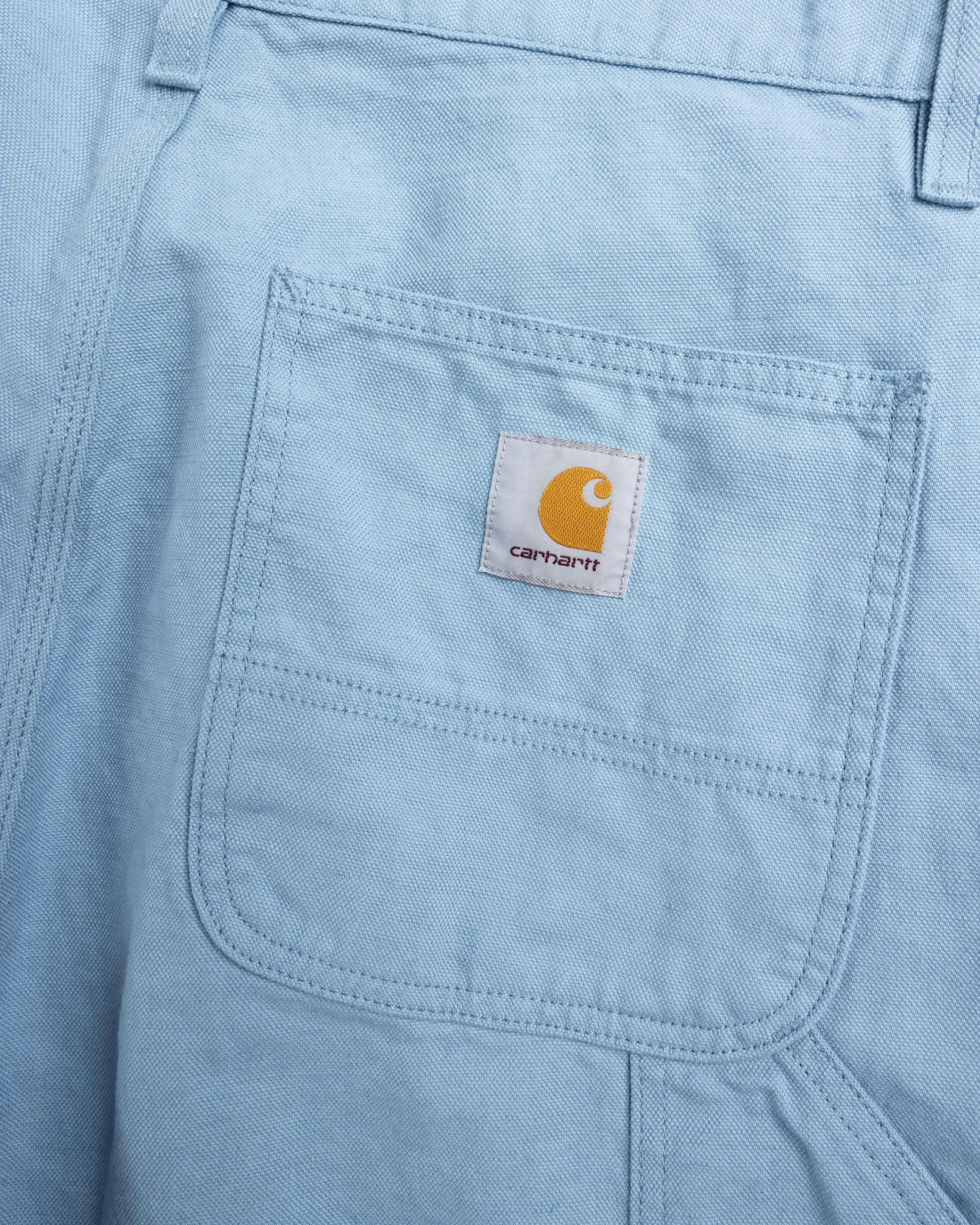 Carhartt WIP Walter Double Knee Pant Misty Sky/Rinsed- Pants