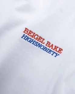Beigel Bake Watercolor Long-Sleeve Tee- Tops