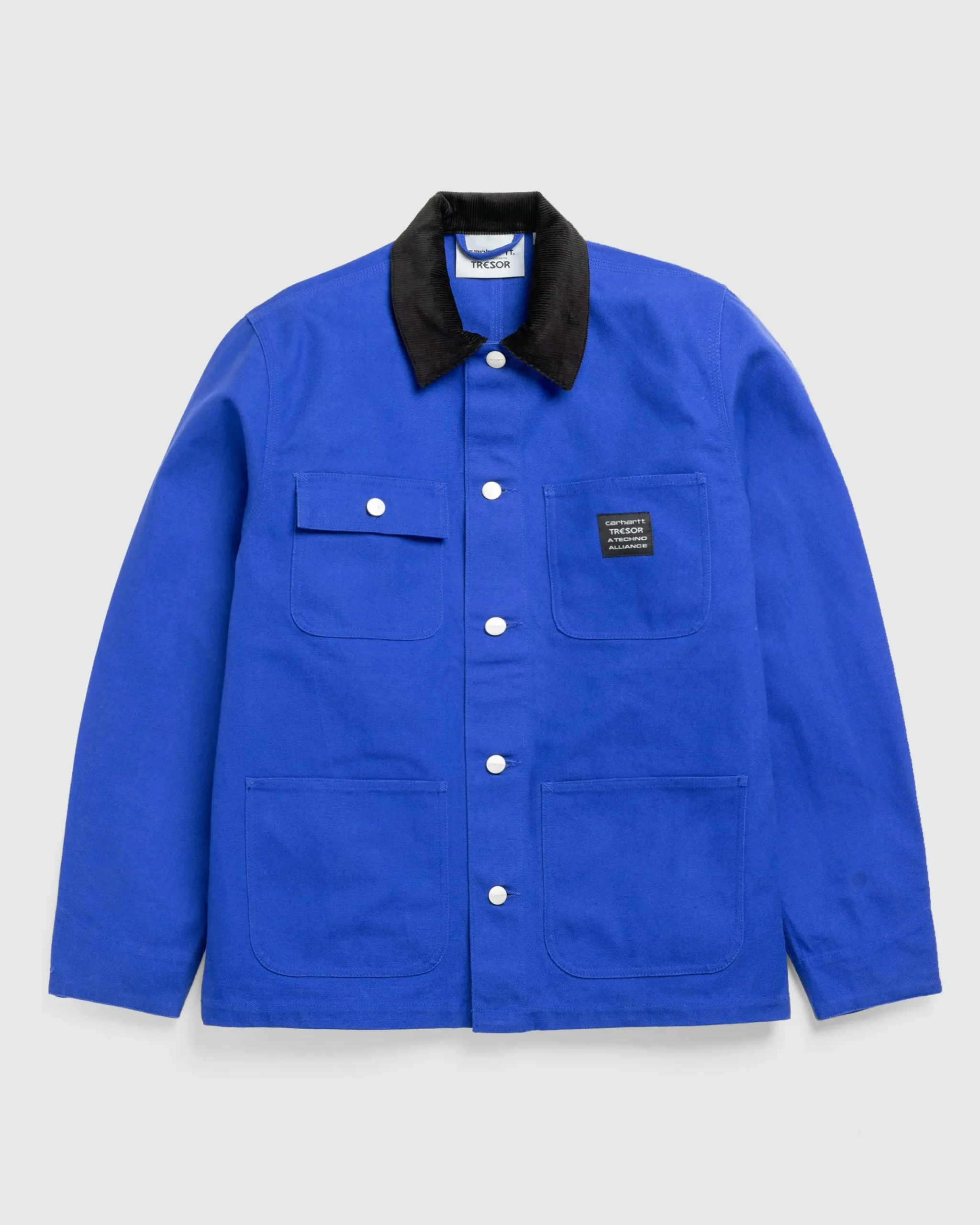 Carhartt WIP Way Of The Light Michigan Coat Lazurite/Dark Grey Reflective- Outerwear