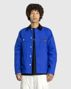Carhartt WIP Way Of The Light Michigan Coat Lazurite/Dark Grey Reflective- Outerwear
