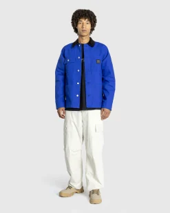 Carhartt WIP Way Of The Light Michigan Coat Lazurite/Dark Grey Reflective- Outerwear