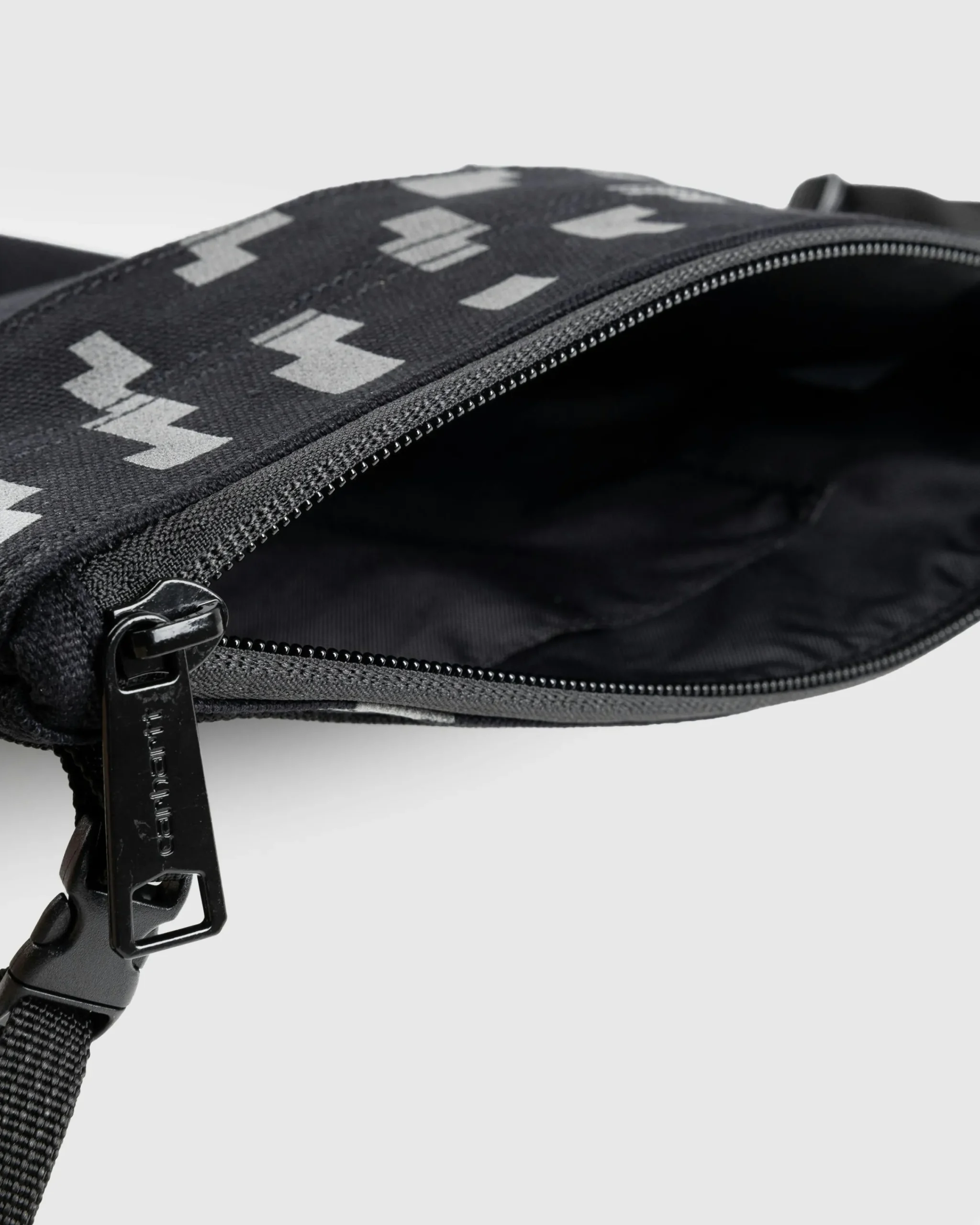 Carhartt WIP Way Of The Light Strap Bag Black/Dark Grey Reflective- Bags
