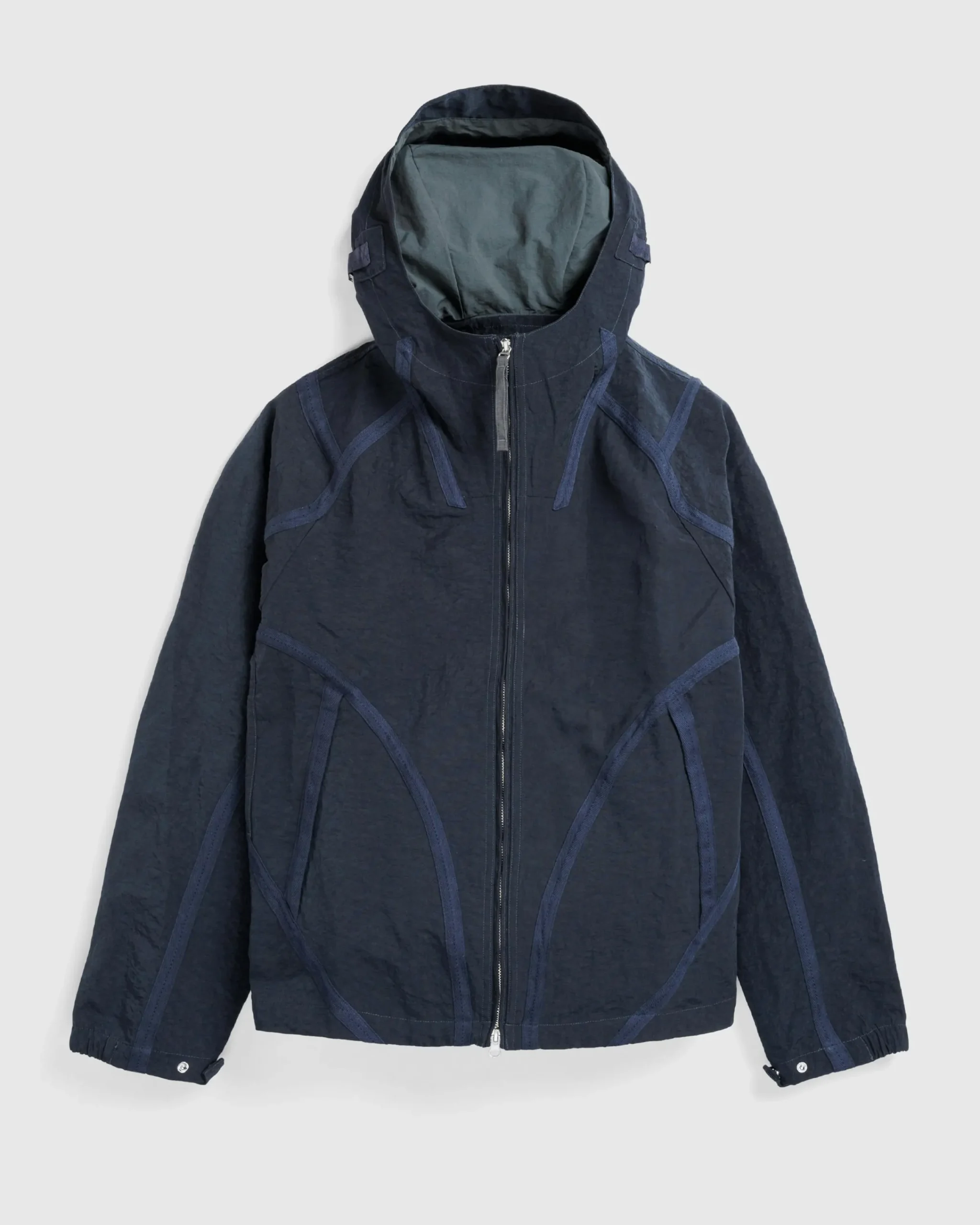 San San Gear Webbing Jacket Blue Charcoal- Outerwear