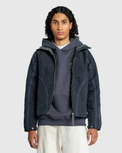 San San Gear Webbing Jacket Blue Charcoal- Outerwear