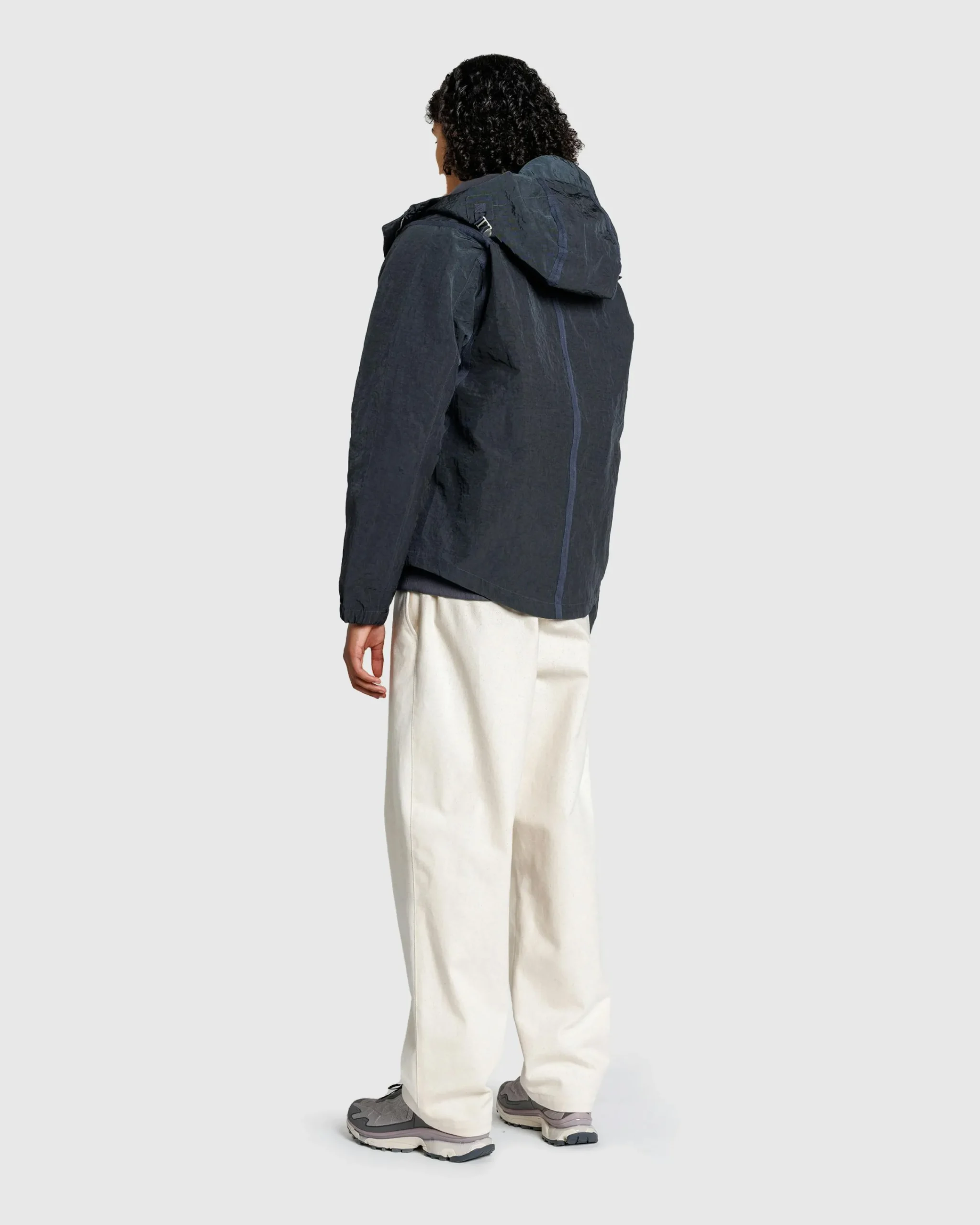 San San Gear Webbing Jacket Blue Charcoal- Outerwear