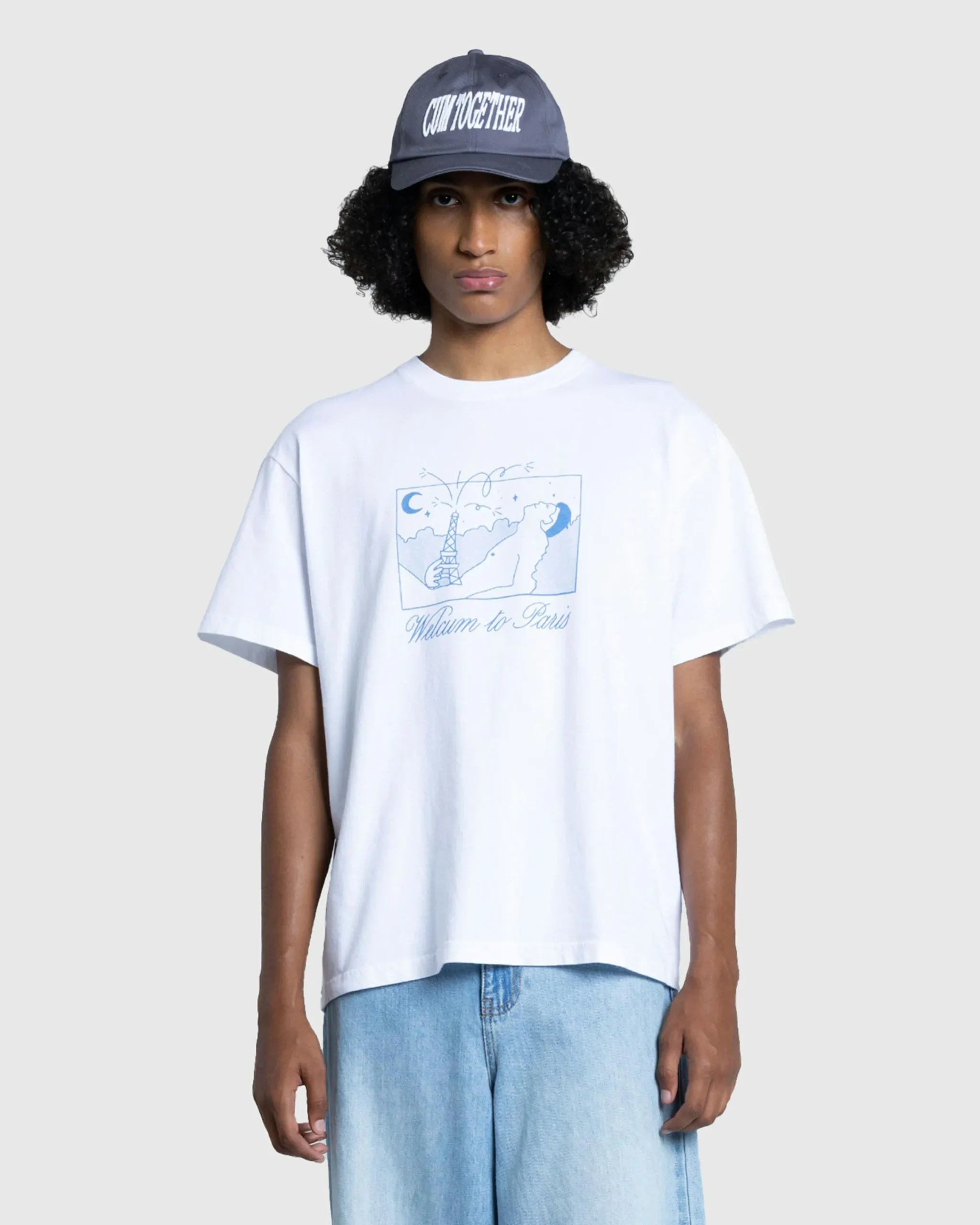 Carne Bollente Welcum to Paris T-Shirt- Tops