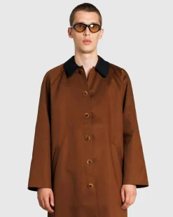 Galilee by Sea Wide Raglan Overcoat- Outerwear