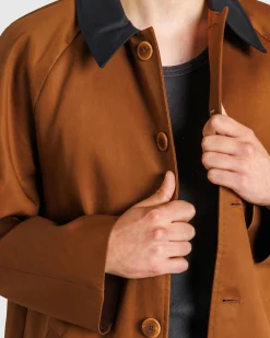 Galilee by Sea Wide Raglan Overcoat- Outerwear