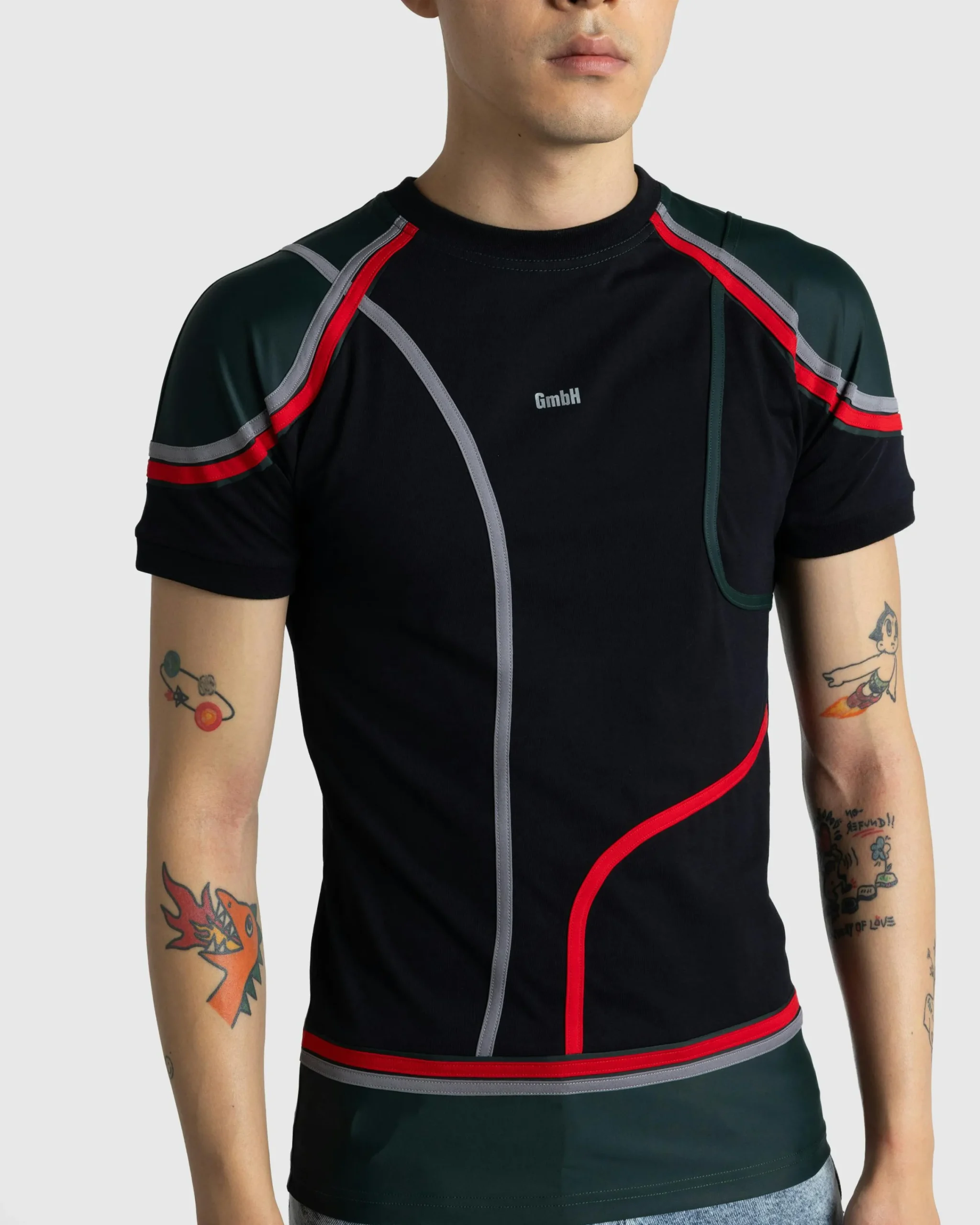 GmbH Wilhelm Patchwork T-Shirt- Tops