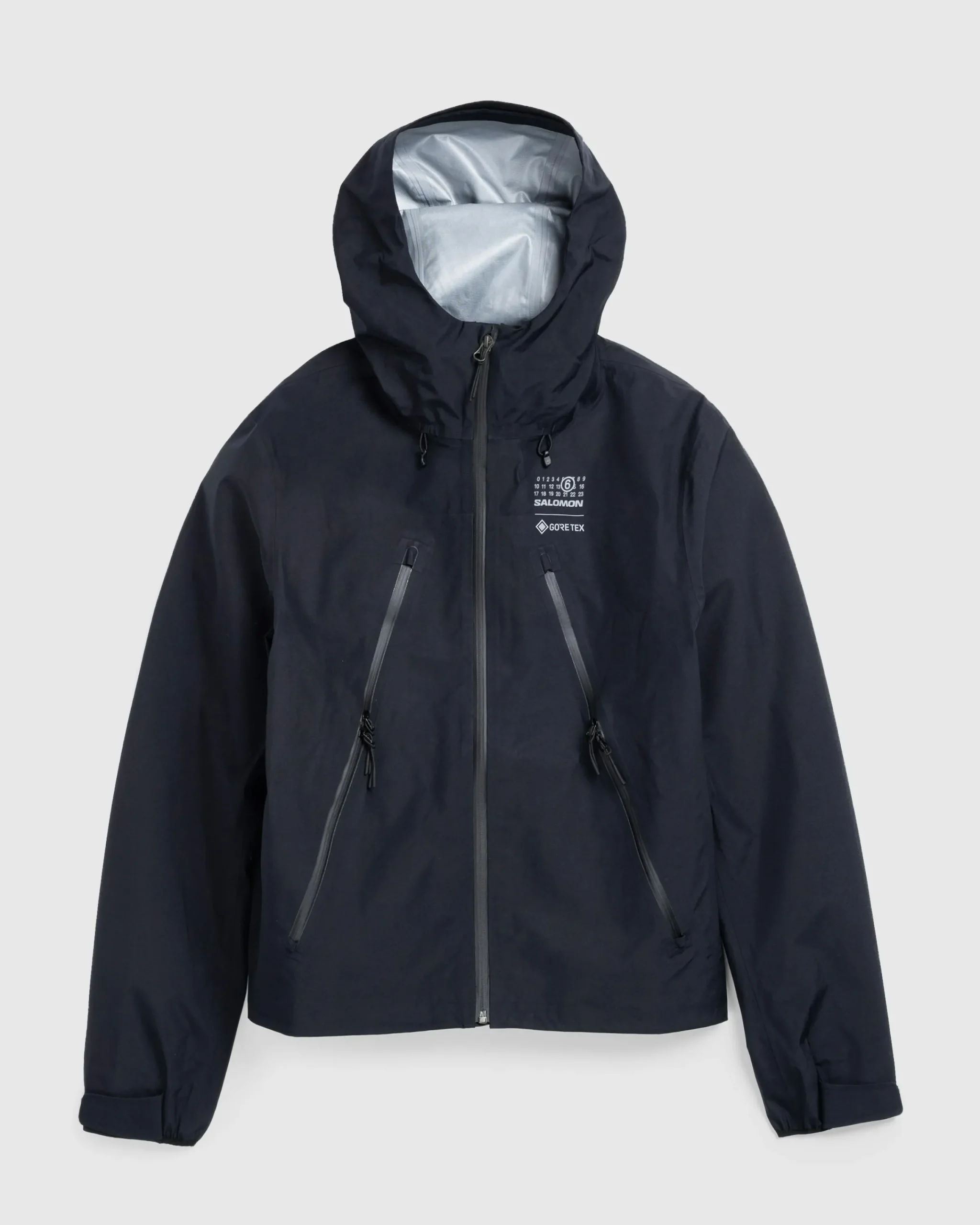 MM6 Maison Margiela Windbreaker Deep Black- Outerwear