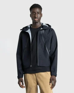 MM6 Maison Margiela Windbreaker Deep Black- Outerwear