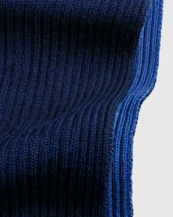 Stone Island Wool Scarf Navy Blue- Scarves