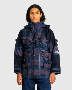 The North Face Wool-Like Hardshell Jacket Smokey Brown Plaid- Outerwear