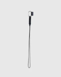 Jil Sander Woven Leather Keychain- Keychains