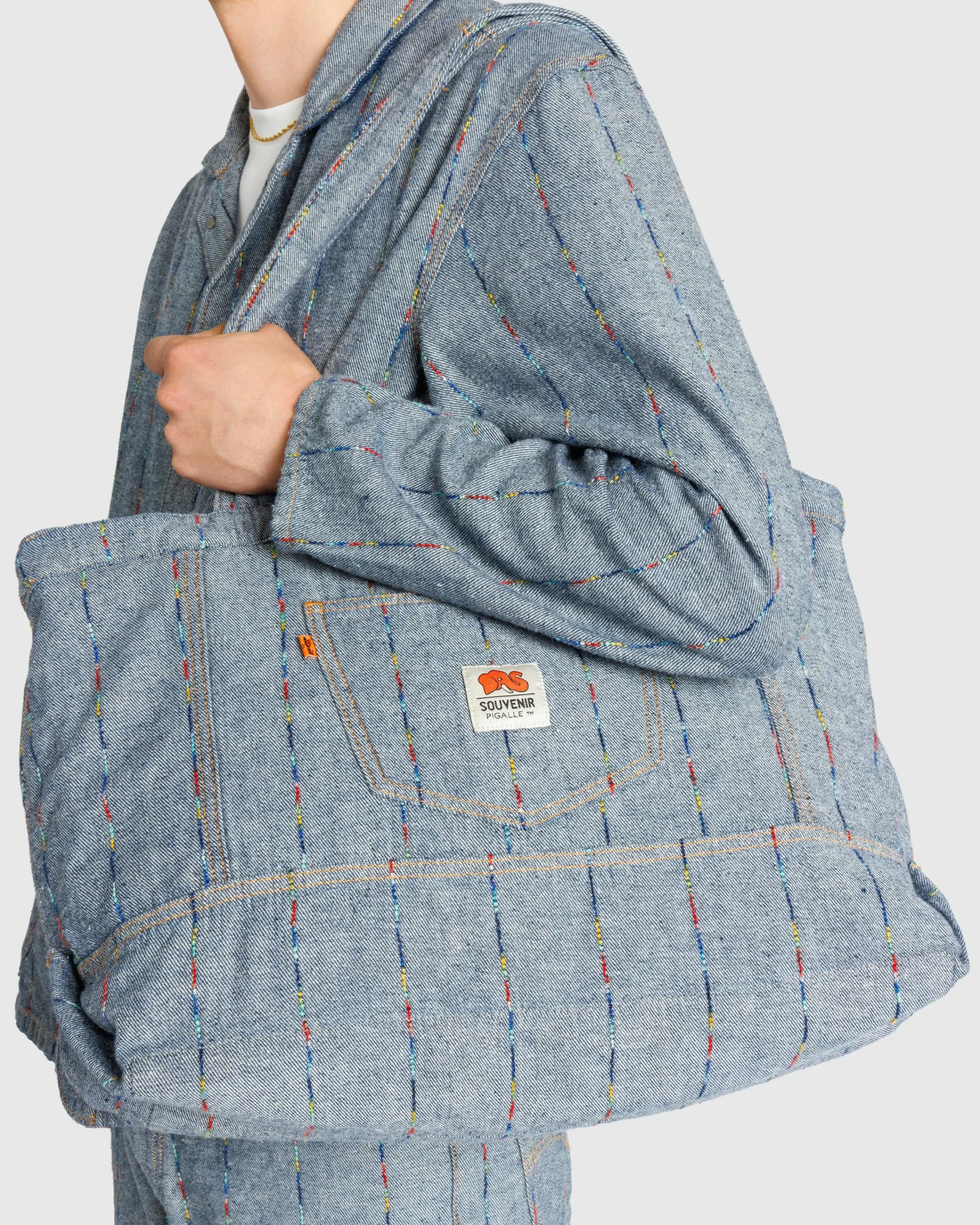 Levi's X PIGALLE TOTE PIGALLE MALLARD BLUE- Bags