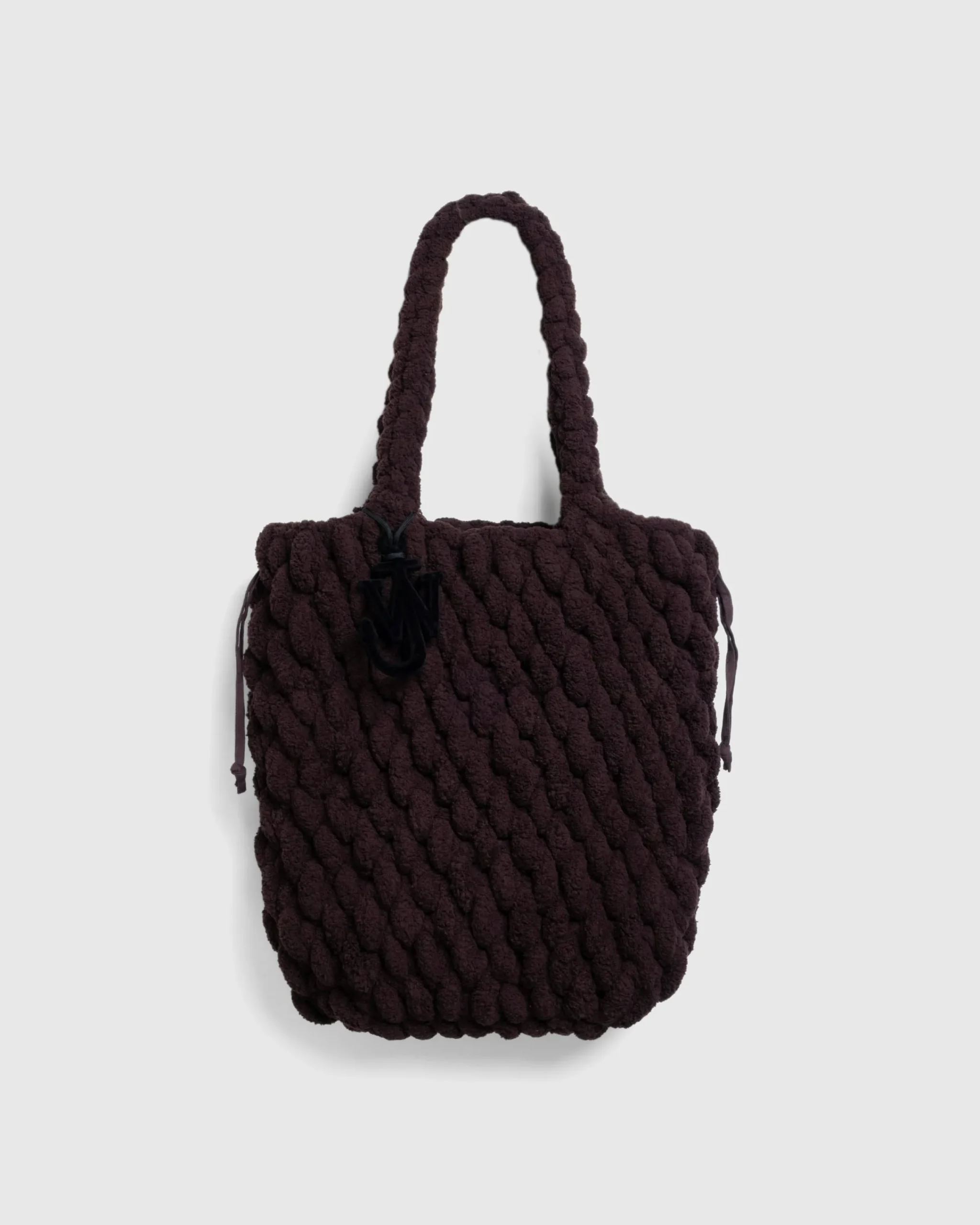 J.W. Anderson XL Blanket Shopper Dark Brown- Bags