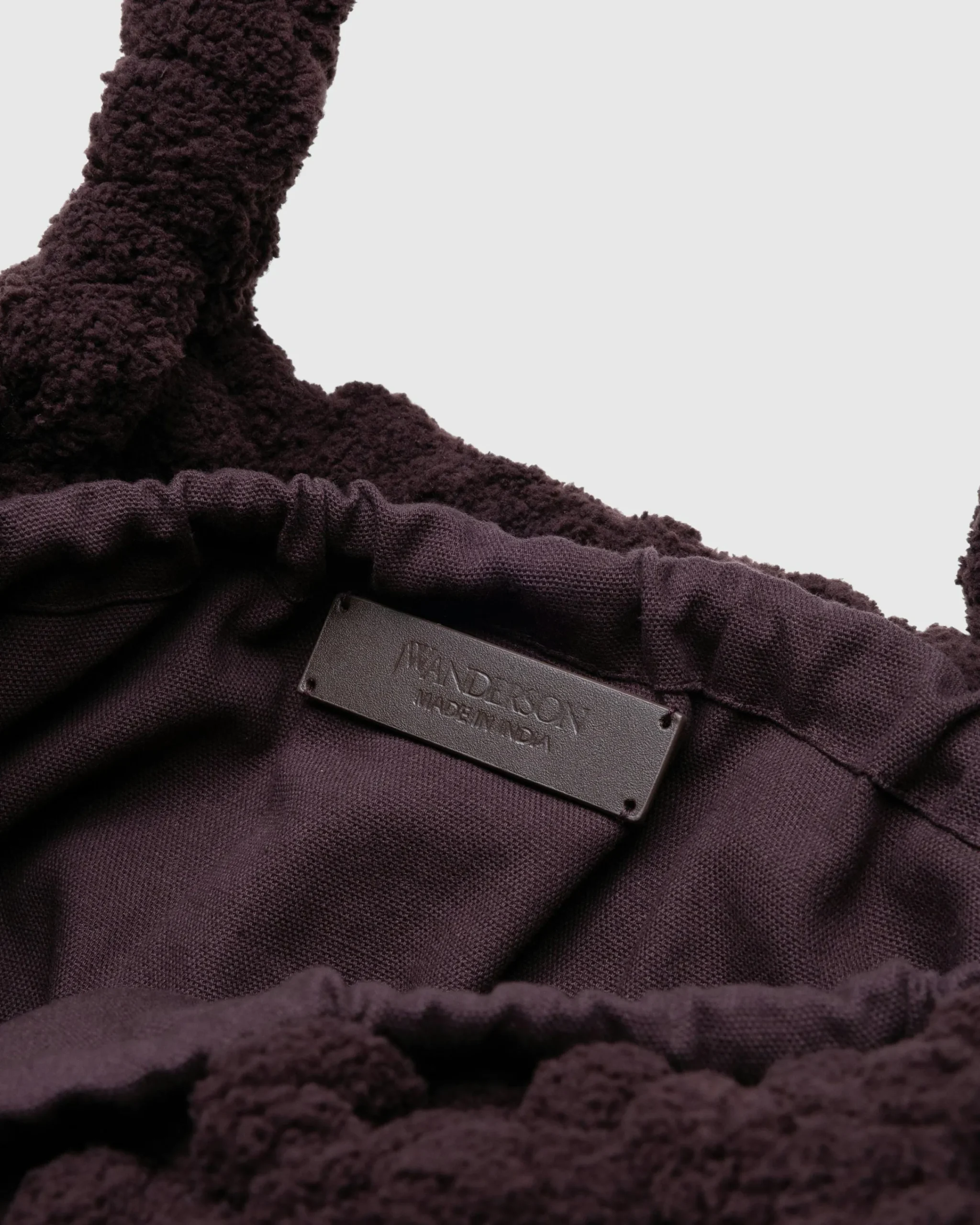 J.W. Anderson XL Blanket Shopper Dark Brown- Bags