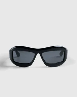 Port Tanger Zarin Black Acetate/Black Lens- Sunglasses
