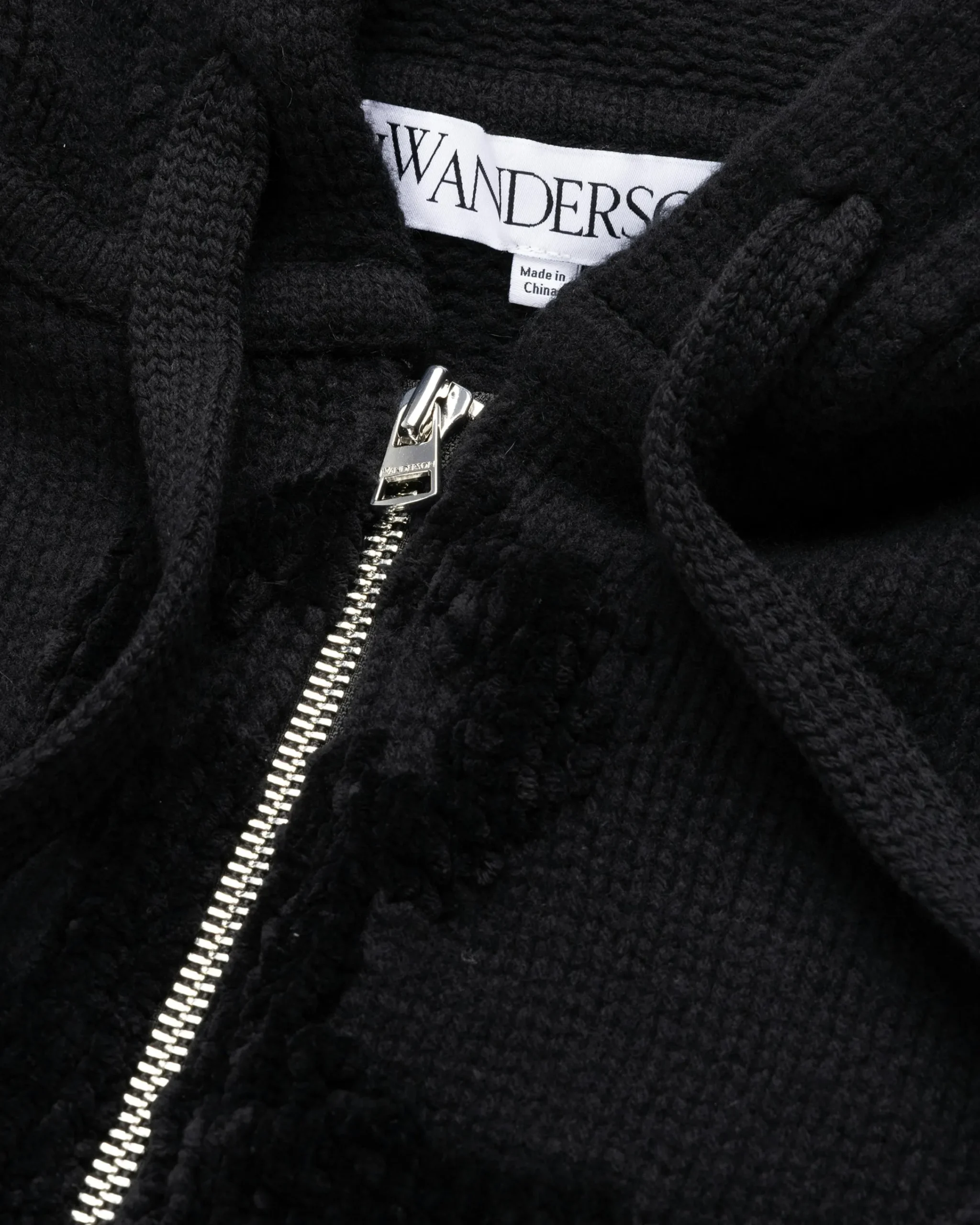 J.W. Anderson Zip Anchor Logo Hoodie- Sweats