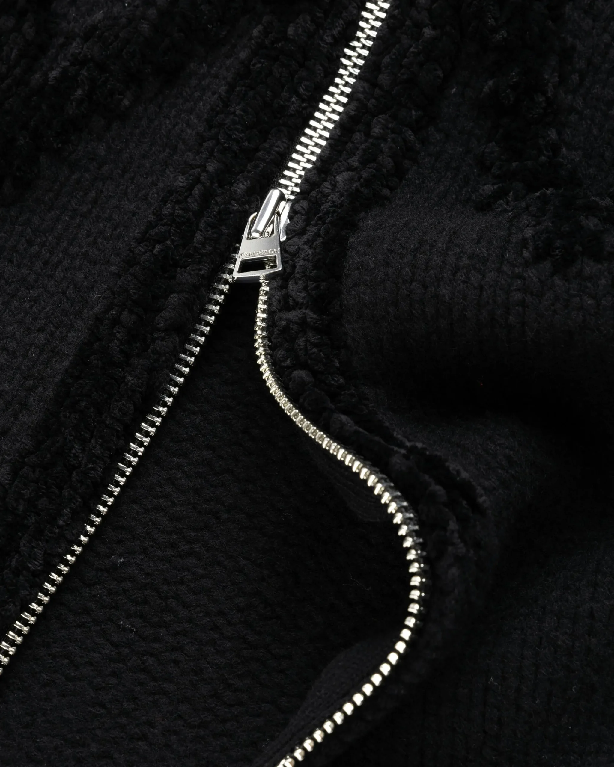 J.W. Anderson Zip Anchor Logo Hoodie- Sweats