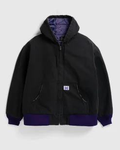 Needles Zipped Work Hoodie 11oz Cotton Oxford- Sweats