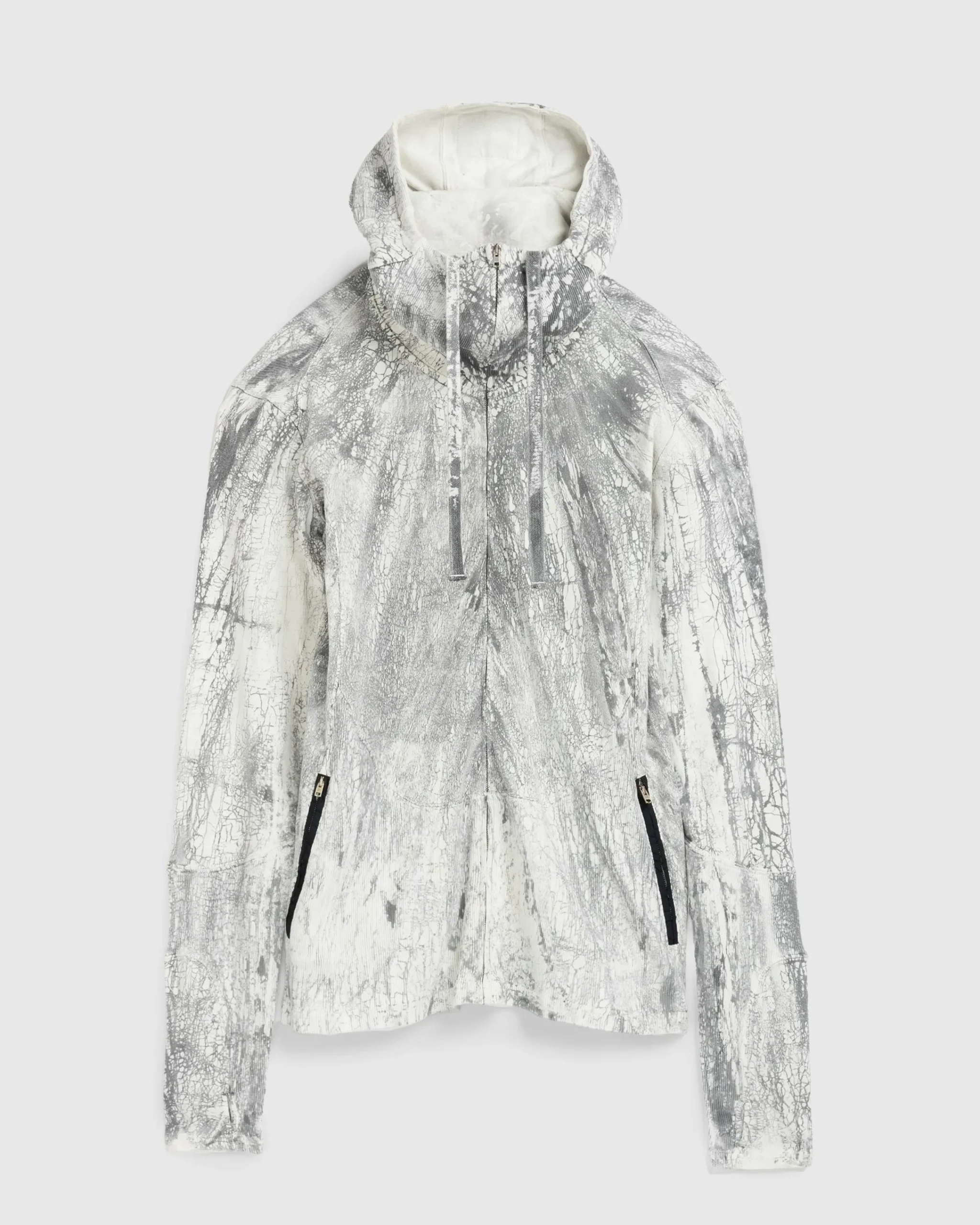 Acne Studios Zippered Dyed Sweater Faded Black- Sweats